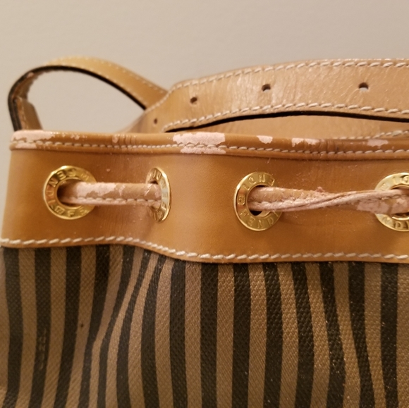 Authentic Vintage Fendi Stripe Purse - Picture 4 of 4